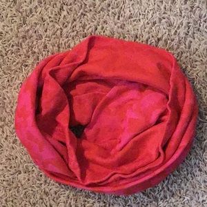 Pink/Orange infinity scarf